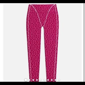 Ivy Park Pink monogram leggings size L
